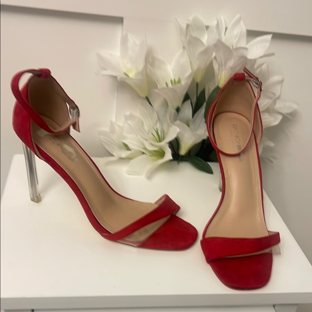 Elegant Red High Heels